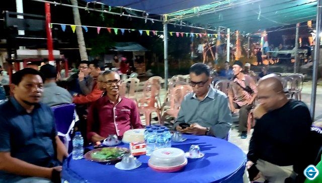 Ketua Komisi I DPRD Natuna Hadiri Malam Penutupan Turnamen Bola Voli di Desa Batu Gajah